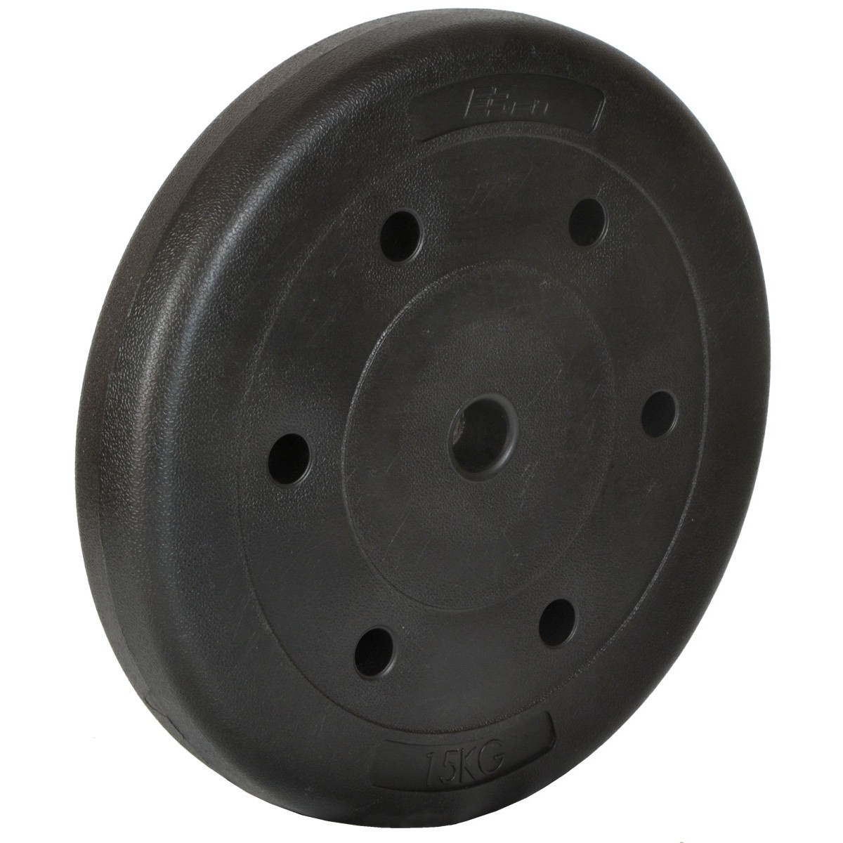Viking Choice Hantelscheibe 15 kg für 28 mm Stangen - Boden-schonend - Bis zu 48% Rabatt