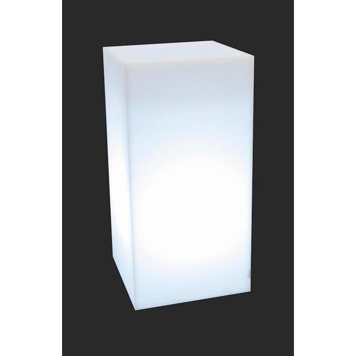 Beleuchteter Pflanzkübel 70cm - Weiß - Outlet bis zu 25% günstiger