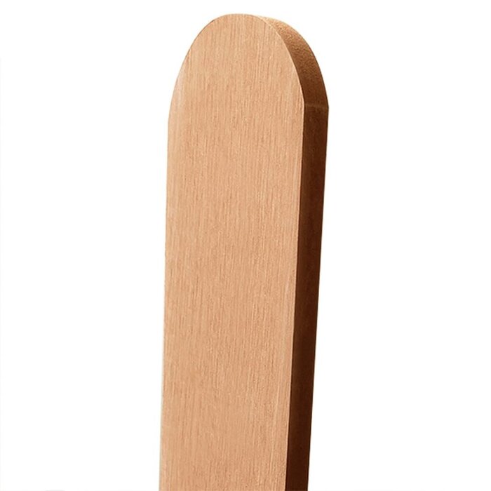 Gartenzaun 200 x 60 cm WPC Braun - bis zu 33,4% Rabatt
