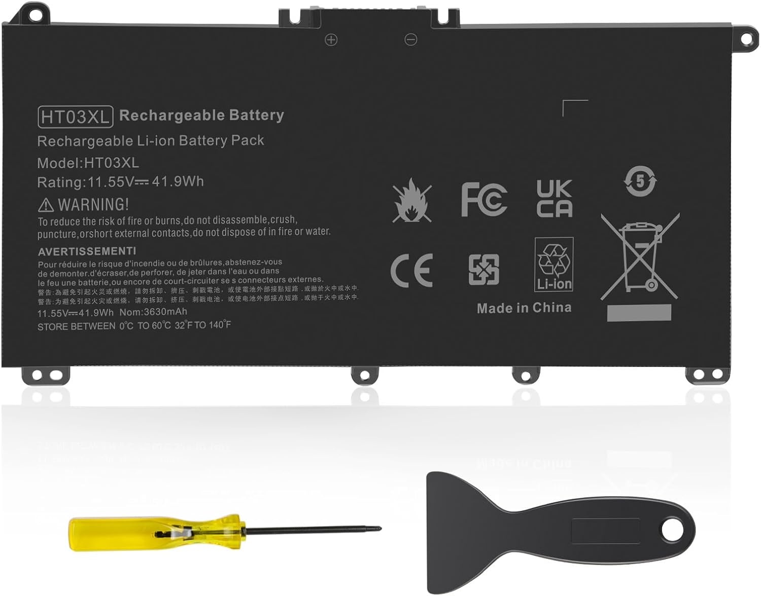 Laptop Ersatzakku für HT03XL - Zuverlässige Leistung - Bis zu 56% Rabatt