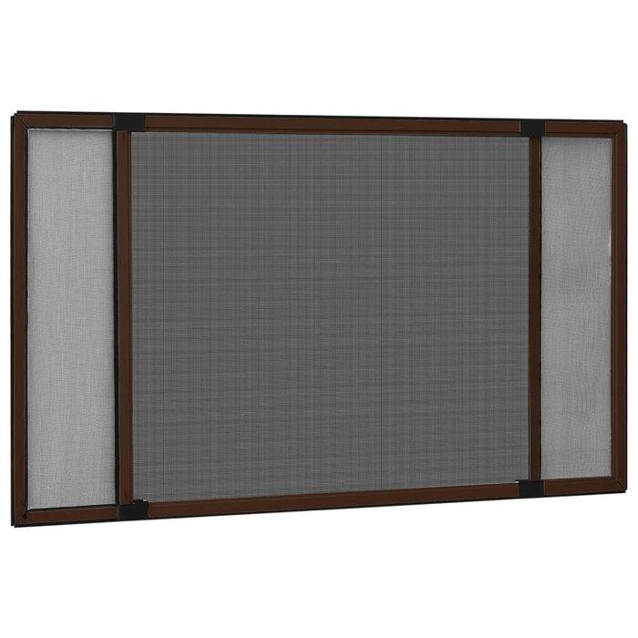Ausziehbares Insektenschutzgitter 75-143x50cm, Braun - bis zu 30,3% Rabatt