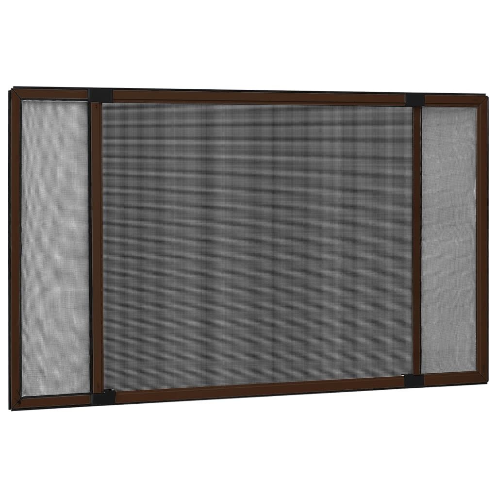 Ausziehbares Insektenschutzgitter 75-143x50cm, Braun - bis zu 30,3% Rabatt