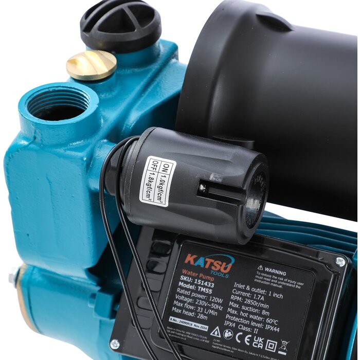 Automatische Druckerhöhungspumpe 180W - Bis zu 33,8% Rabatt im Outlet