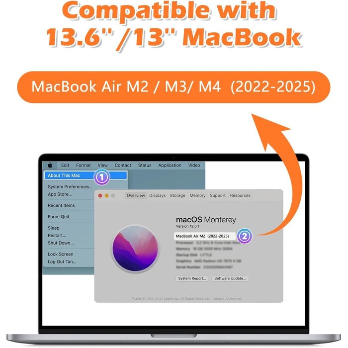 Magnetischer Blickschutz für MacBook Pro 14" - bis zu 27% reduziert