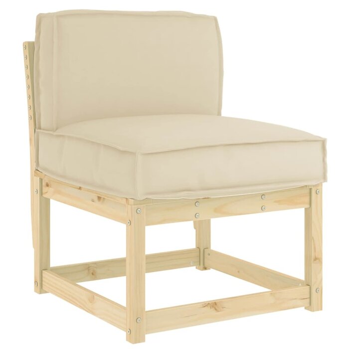 Paletten-Rückenkissen Beige 60x40cm - Jetzt bis zu 31% reduziert!
