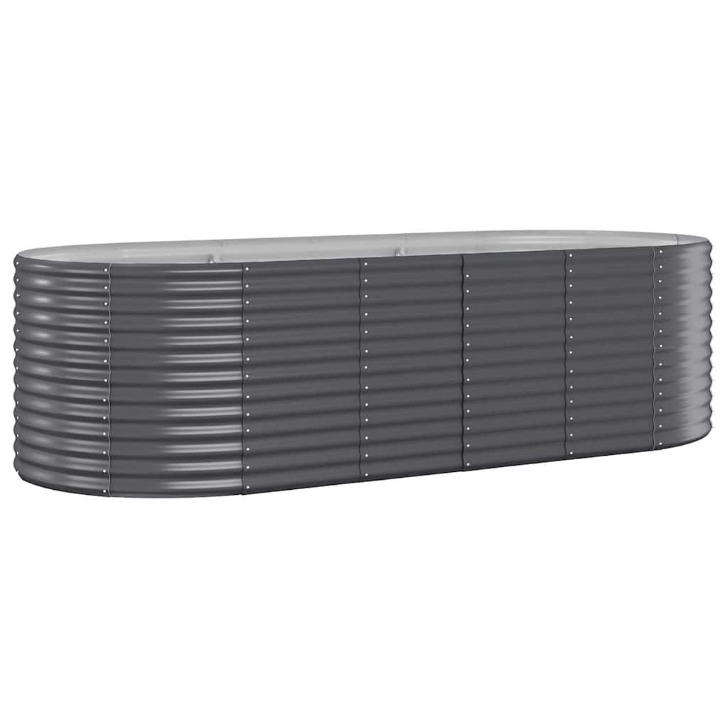 Großes Hochbeet 249x100x68 cm Anthrazit - Outlet bis zu 33,6% Rabatt