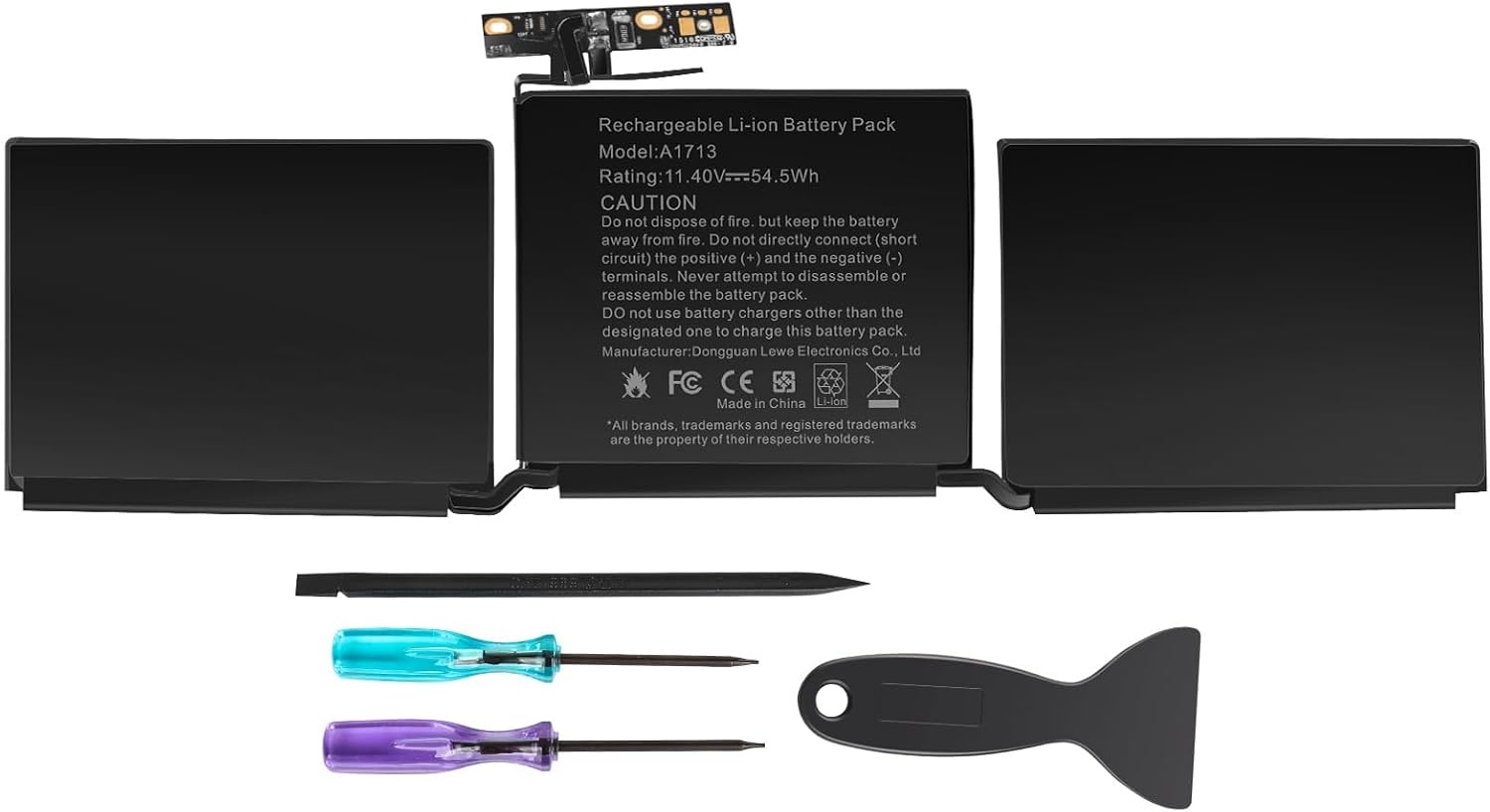 Laptop-Akku für MacBook Pro 13 Zoll A1708 | bis zu 27,9% Rabatt
