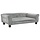 Luxuriöses Hundebett aus Samt, Hellgrau 95x55x30 cm - bis zu 33,9% sparen