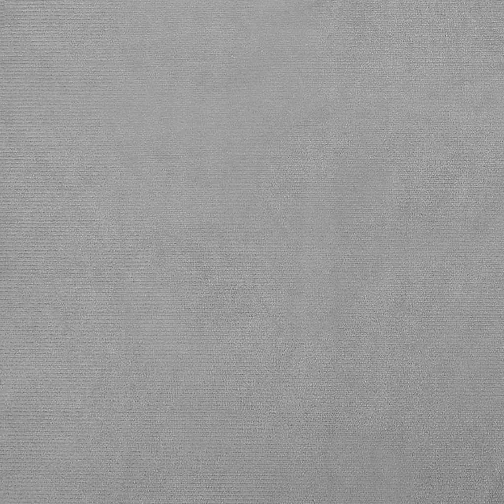Luxuriöses Hundebett aus Samt, Hellgrau 95x55x30 cm - bis zu 33,9% sparen