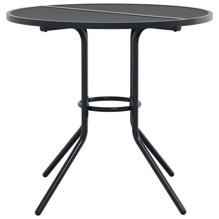 Runder Terrassentisch Anthrazit Ø 80 cm - bis zu 34 % reduziert