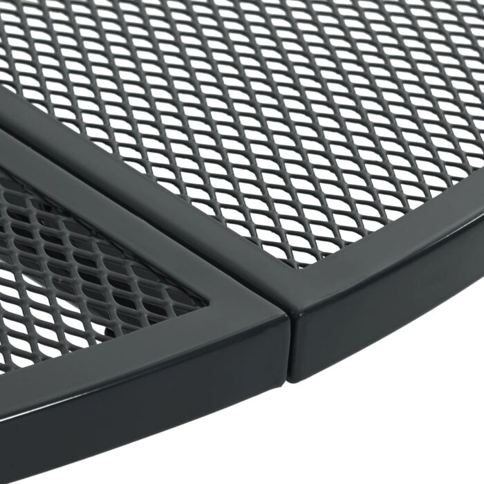 Runder Terrassentisch Anthrazit Ø 80 cm - bis zu 34 % reduziert