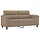 2-Sitzer Sofa 140 cm in Cappuccino - Jetzt bis zu 34,4% Rabatt sichern