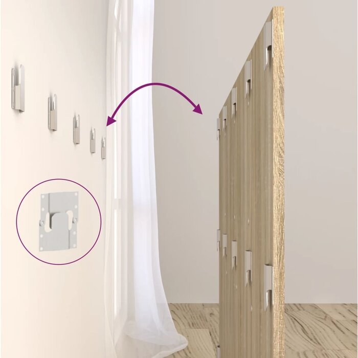 Vidaxl Kopfteil 160x80cm in Sonoma-Eichenoptik - Jetzt bis zu 76% Rabatt sichern