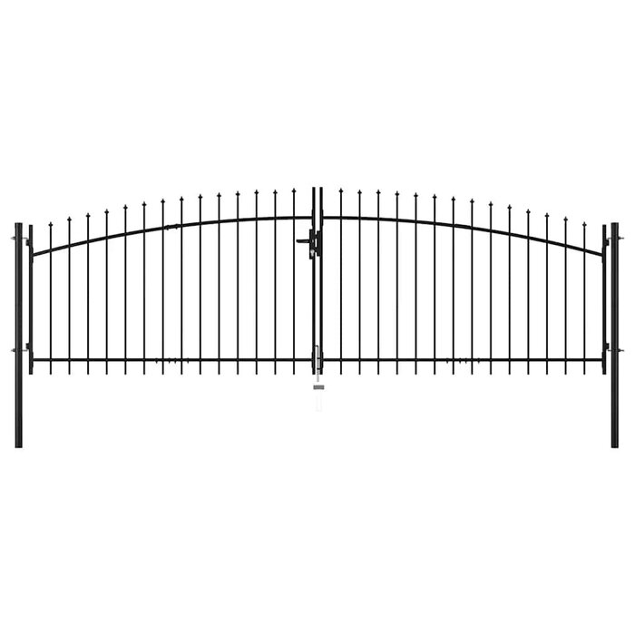 Gartentor Doppelflügeltor 400x175cm - Bis zu 34,4% Rabatt auf Retouren!