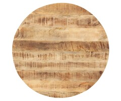 Vidaxl Runde Tischplatte aus massivem Mangoholz 80cm - bis zu 41% Rabatt