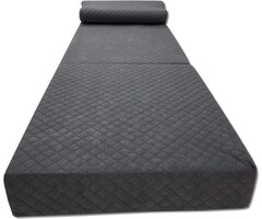 Viking Choice Klappmatratze mit Kopfstütze Graphit 200x70x15 cm - Jetzt bis zu 41% sparen