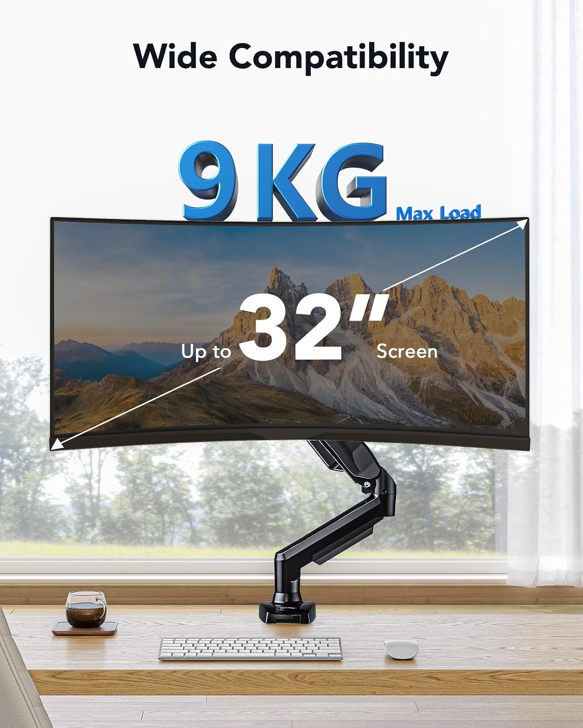 Ergonomischer Monitorarm für 13-32 Zoll Bildschirme - bis zu 31,7% Rabatt