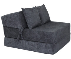 Viking Choice Klappmatratze Gästebett 200x70cm Samt Anthrazit - bis zu 32% günstiger