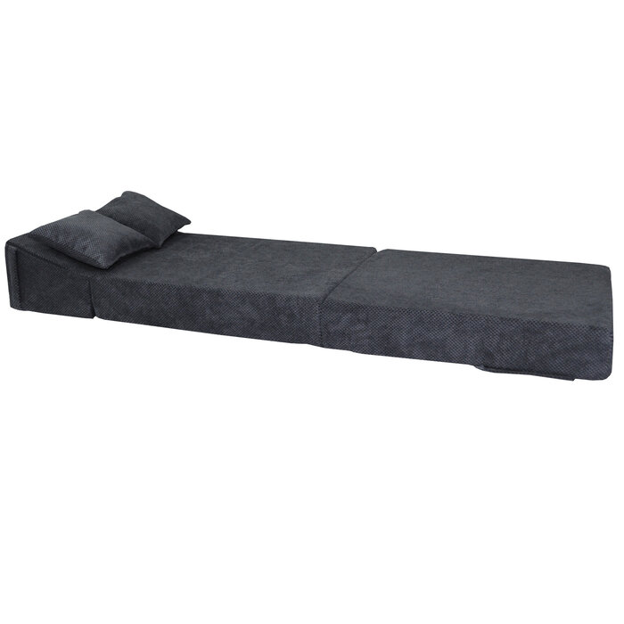 Klappmatratze Gästebett 200x70x15cm Samt Anthrazit - bis zu 24,4% Rabatt
