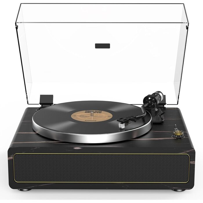 Vintage Plattenspieler mit Bluetooth & Lautsprechern - Jetzt bis zu 34,4% sparen