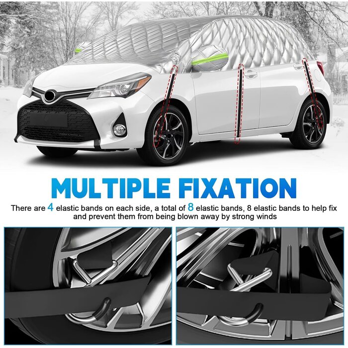Halbgarage für Toyota Yaris 2013-2025 | Hagelschutz | Bis zu 62% Rabatt