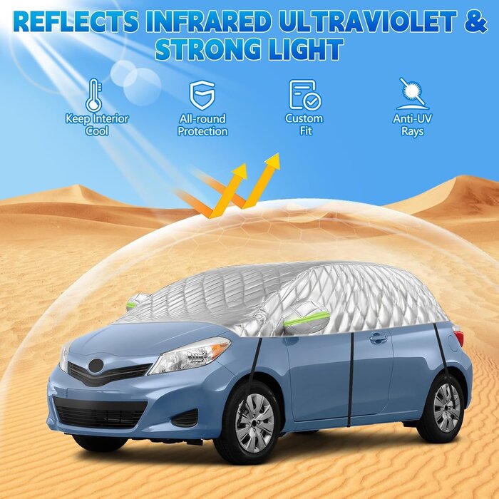 Halbgarage für Toyota Yaris 2013-2025 | Hagelschutz | Bis zu 62% Rabatt