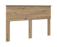 Vidaxl Bettkopfteil 135 cm Artisan Eiche - Stilvolles Design bis zu 74% günstiger