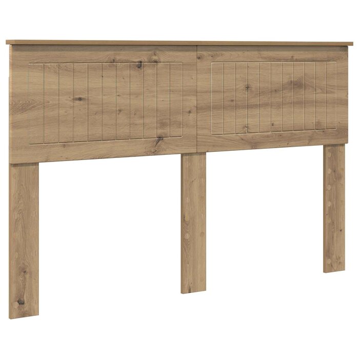 Vidaxl Modernes Bettkopfteil Artisan Eiche 135 cm - Outlet-Angebot bis zu 72% Rabatt