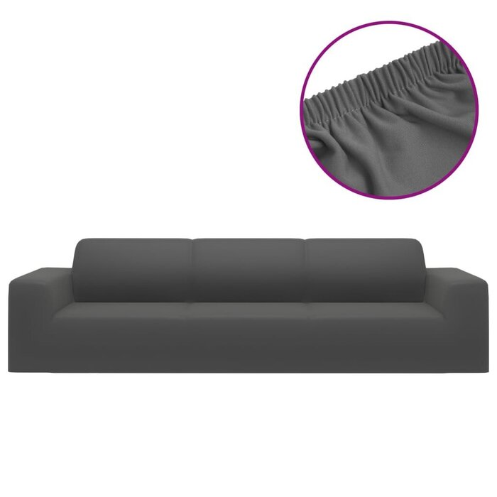4-Sitzer Sofahusse Anthrazit 235-300cm - bis zu 31,4 % günstiger