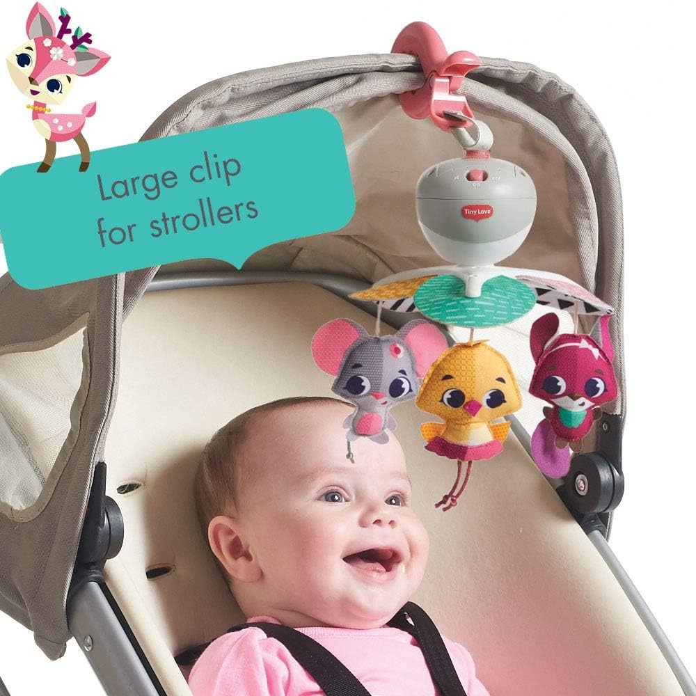 Tragbares 3-in-1 Baby-Mobile mit Musik - Jetzt bis zu 30,8 % sparen