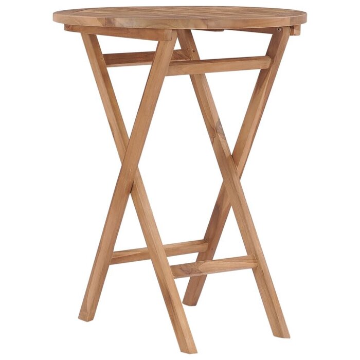 Massiver Teakholz Klapptisch 60 cm - Jetzt bis zu 33,7% Rabatt sichern