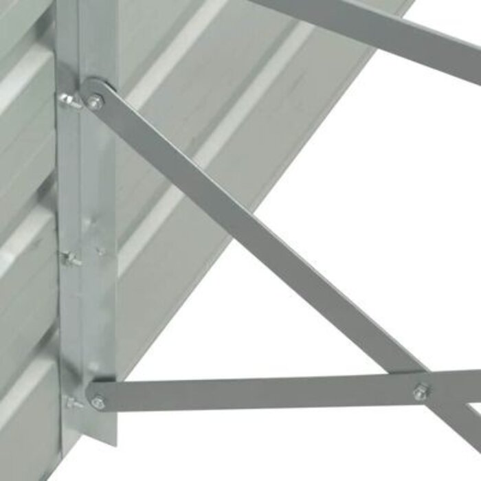 Großes Hochbeet aus verzinktem Stahl 400x80x77cm - bis zu 34,1% reduziert