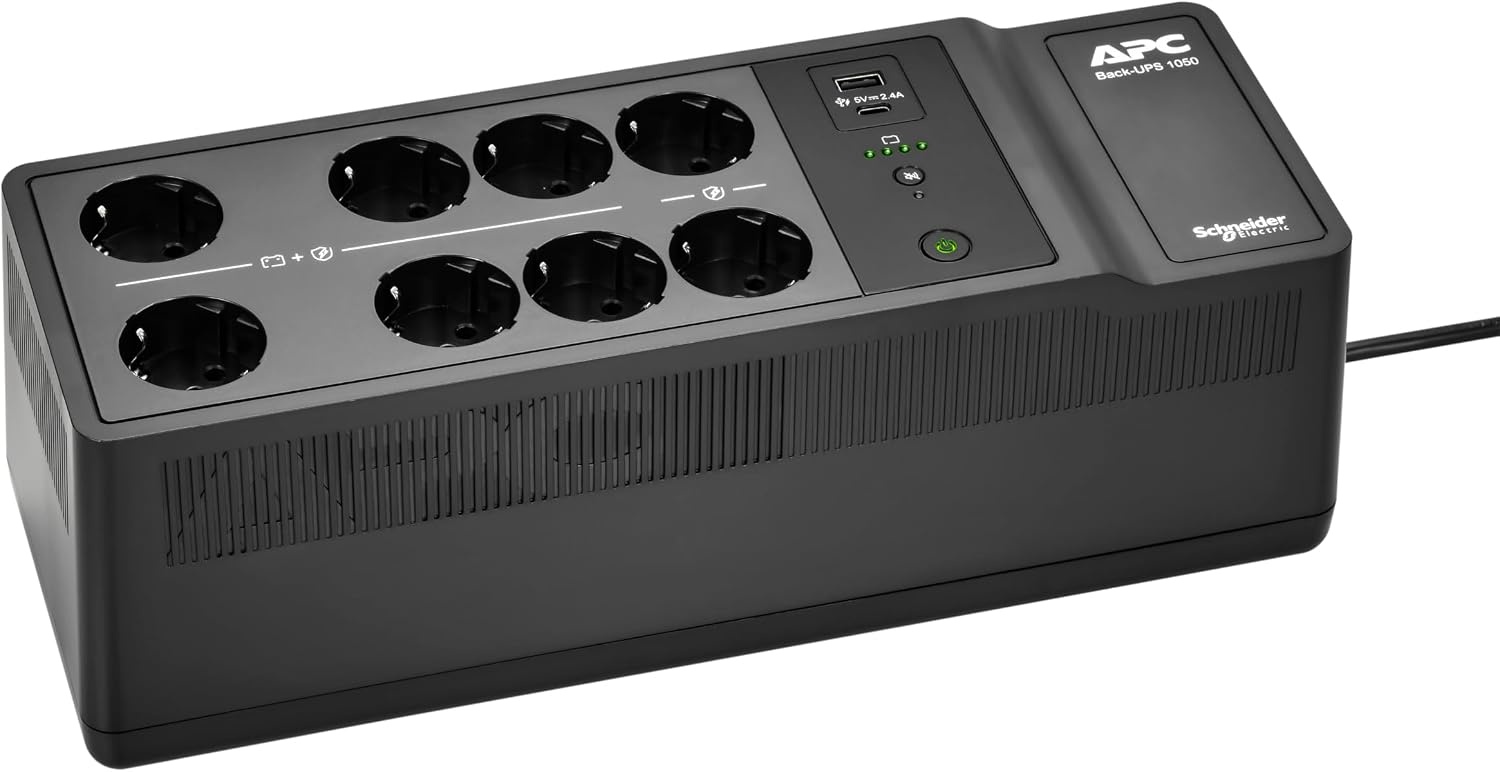USV 1050VA 600W mit 8 Steckdosen & USB - Outlet bis zu 34,4% Rabatt