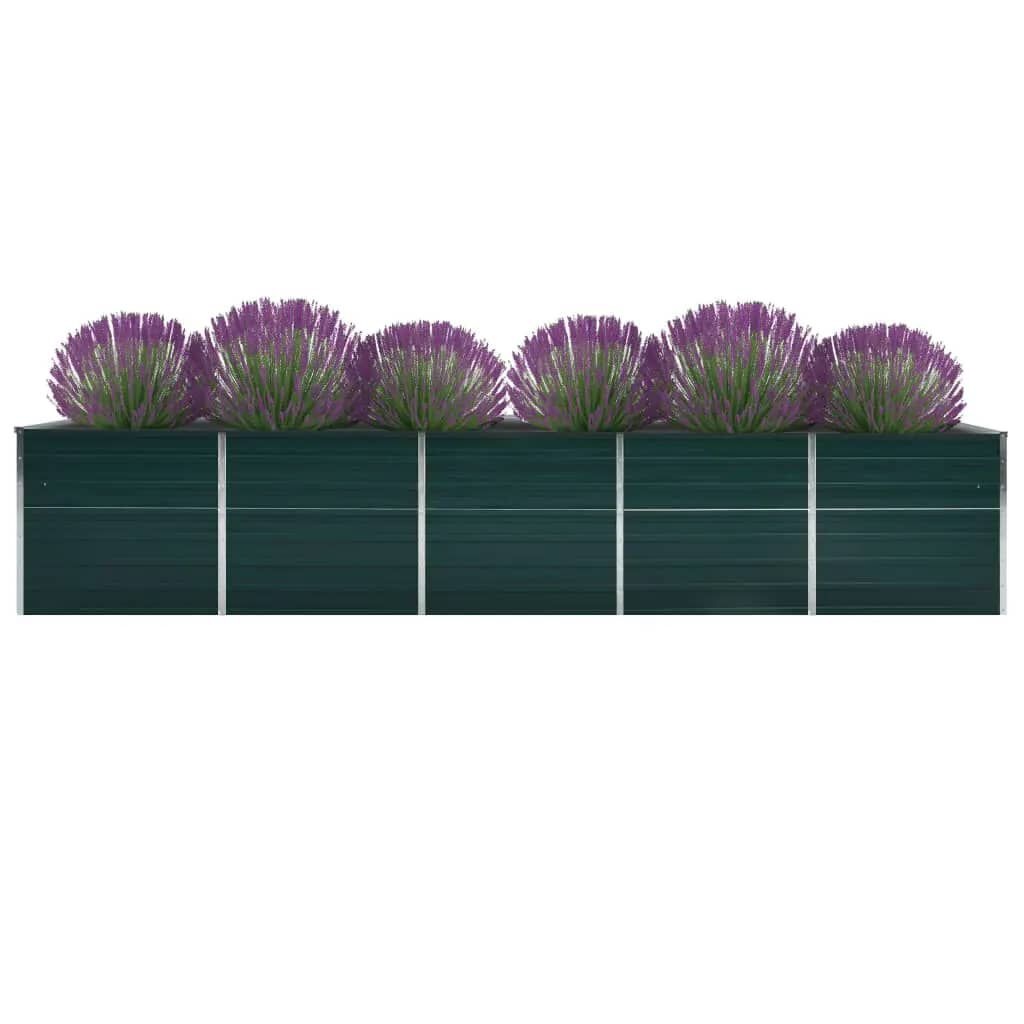Großes Hochbeet 400x80x45cm, Grün - bis zu 33,5% Rabatt