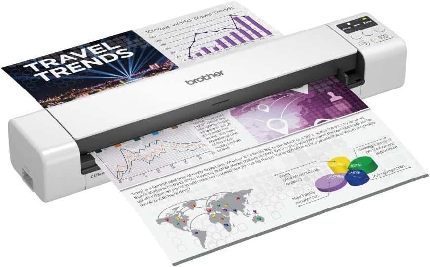 Mobiler A4-Dokumentenscanner Wi-Fi & Akku - Jetzt bis zu 34,3% Rabatt