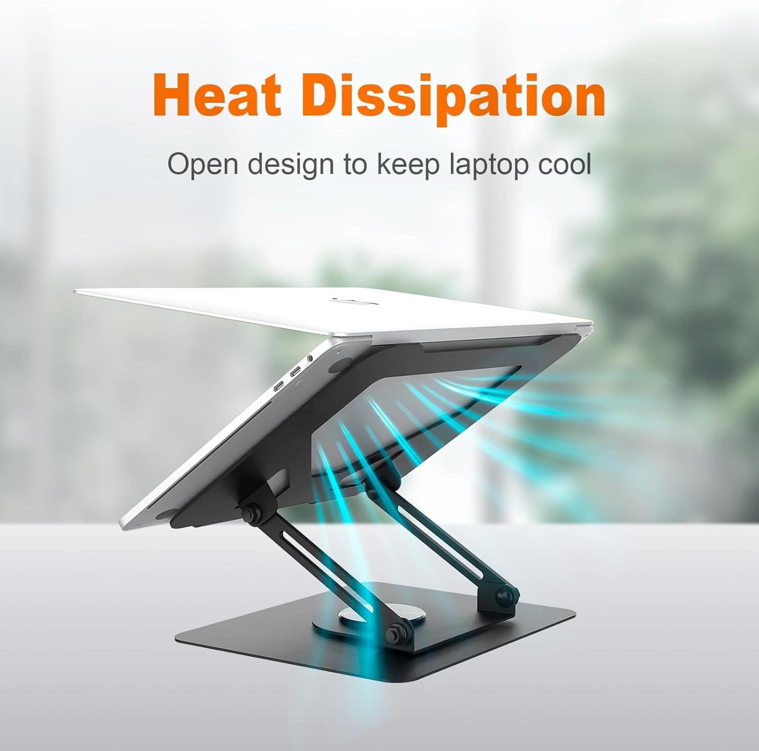 Ergonomischer Laptopständer 11-17 Zoll - 360° drehbar - Bis zu 25,4% Rabatt