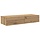 Wandregal mit Schubladen, 100x36x19 cm, Eiche-Optik - bis zu 33,2% sparen