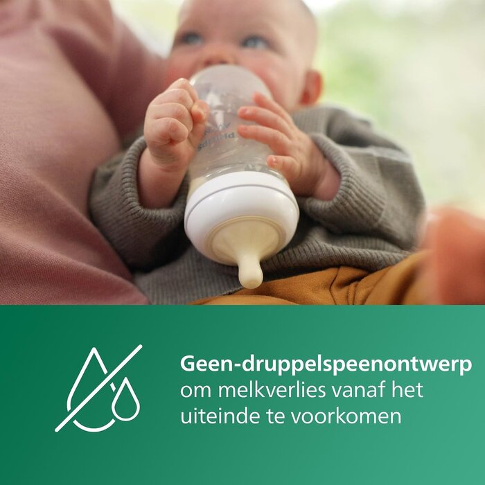 Premium Glas-Babyflaschen-Set mit Sauger - bis zu 27,3% Rabatt