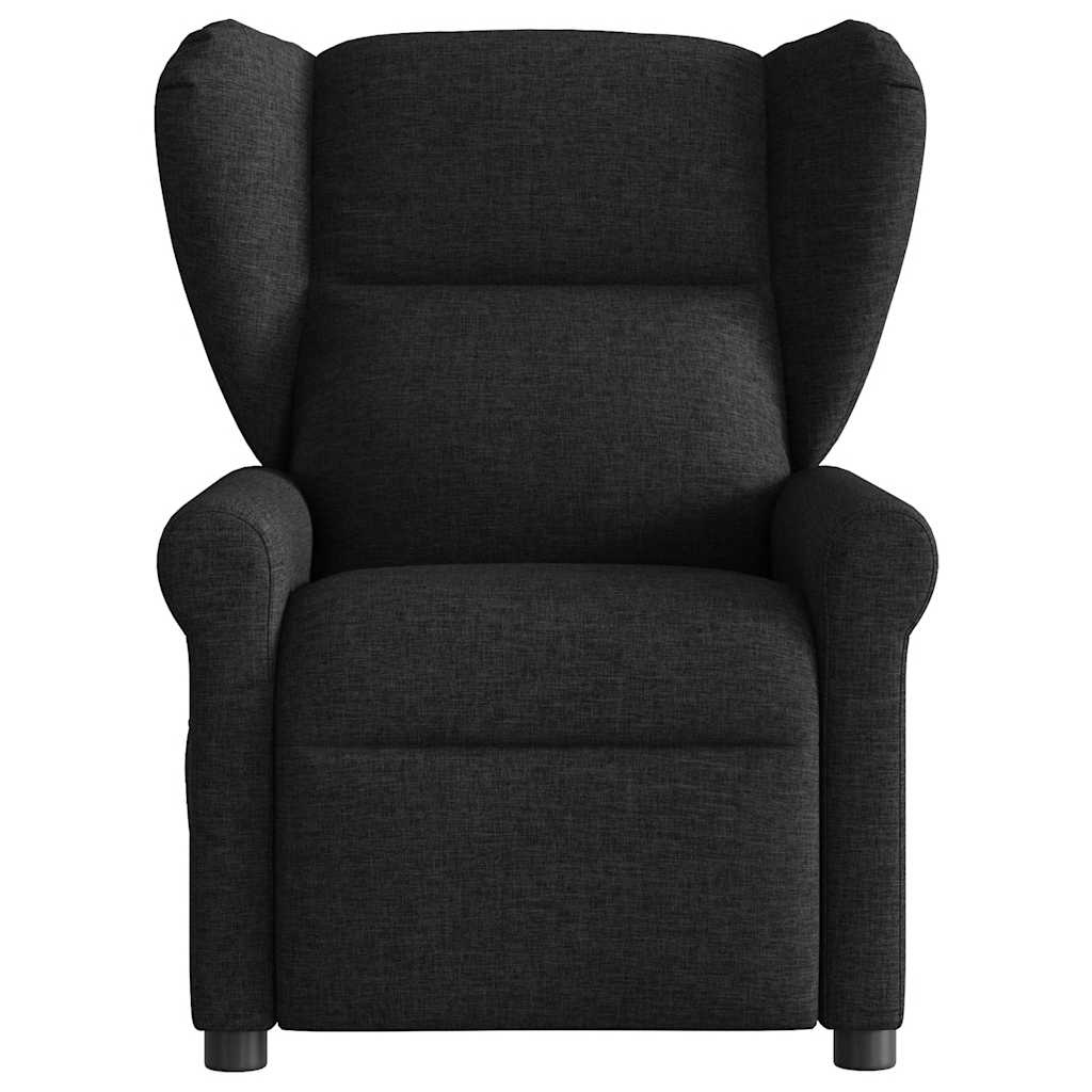 Verstellbarer Relaxsessel Stoff Schwarz - Jetzt bis zu 34,4% Rabatt sichern!
