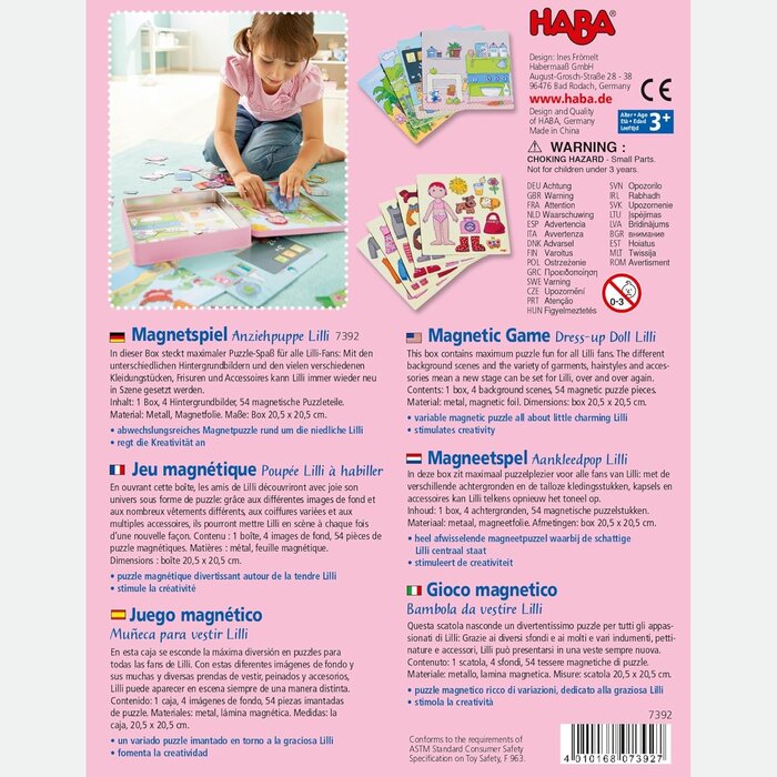 Magnet-Spielbox Anziehpuppe Lilli - Kreatives Set - Jetzt bis zu 25,8% Rabatt