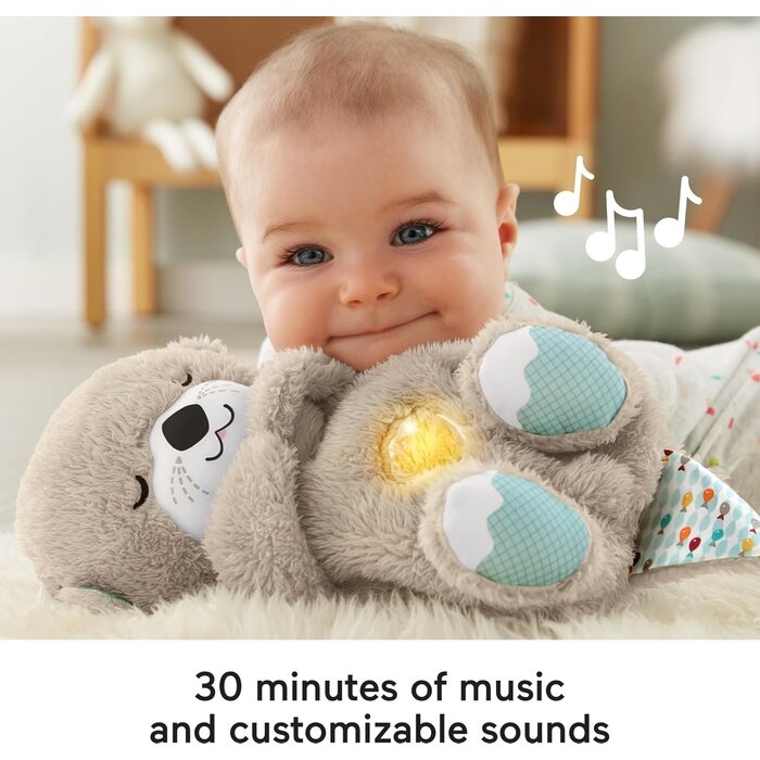 Fisher Price Musik-Schmusetier Otter mit Atembewegung - Jetzt bis zu 59% Rabatt