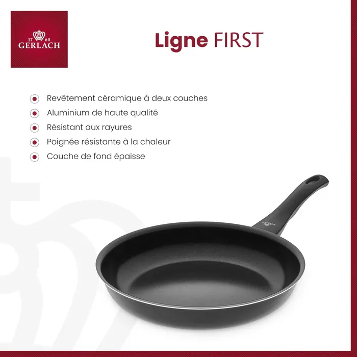 Aluminium Bratpfanne 28 cm - Keramik Antihaft - bis zu 30,5% Rabatt