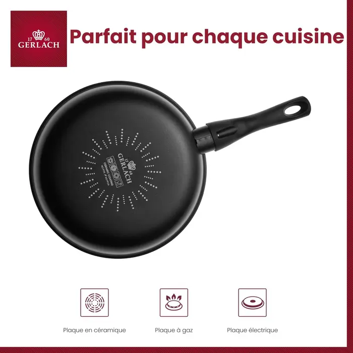 Aluminium Bratpfanne 28 cm - Keramik Antihaft - bis zu 30,5% Rabatt