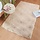 Webpelz Teppich Beige 60x90 cm - Kuscheliger Kunstfell-Läufer bis zu 31,4% günstiger