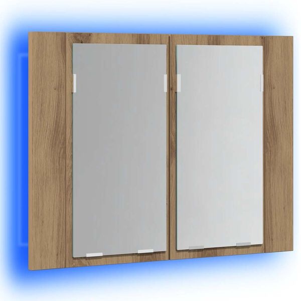 LED-Spiegelschrank Artisan-Eiche 60x45cm - bis zu 32,3% Rabatt