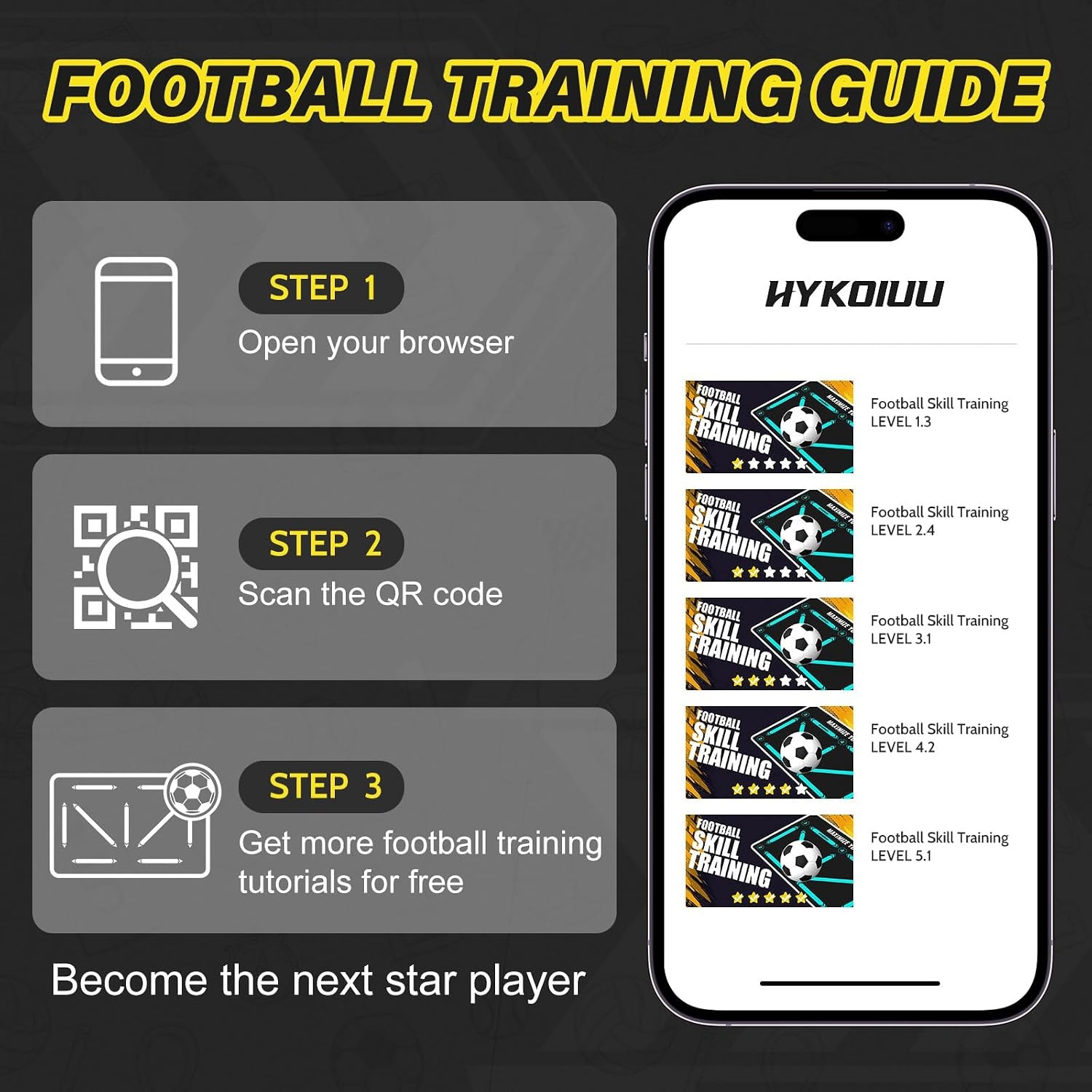 Fußball-Trainingsmatte mit Kicktrainer - Koordination & Schnelligkeit bis zu 62%
