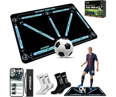 Fußball-Trainingsmatte mit Solo-Trainer - jetzt bis zu 65% sparen