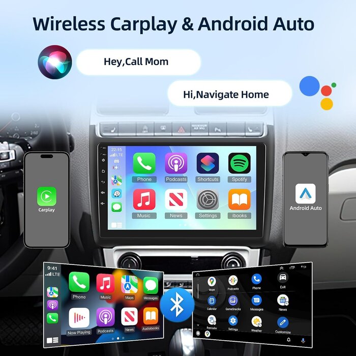 Android Autoradio für VW Polo (2008-2020) - 9 Zoll IPS - bis zu 34,3% Rabatt