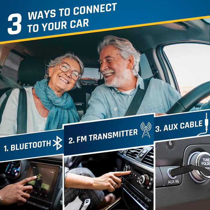 Tragbarer CD-Player mit Bluetooth & FM-Transmitter - bis zu 27,9% Rabatt