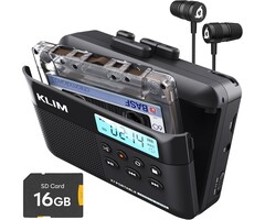 Mobiler Kassetten-Player & MP3-Konverter inkl. 16 GB SD-Karte - bis zu 39% sparen
